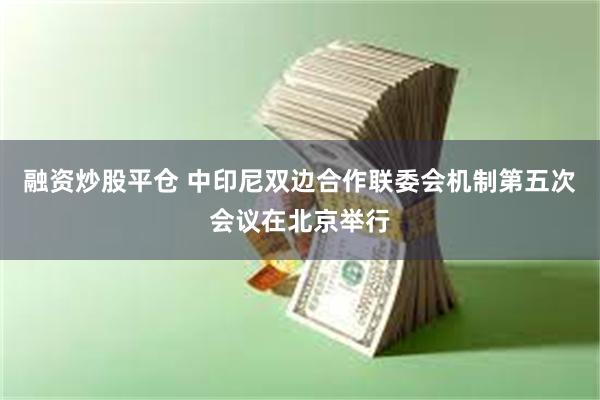 融资炒股平仓 中印尼双边合作联委会机制第五次会议在北京举行