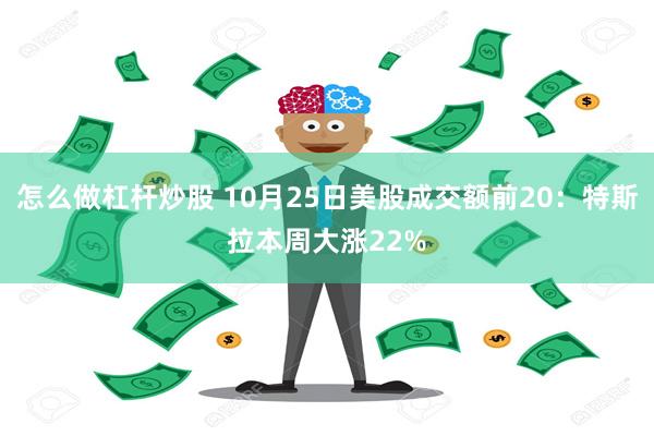 怎么做杠杆炒股 10月25日美股成交额前20：特斯拉本周大涨22%