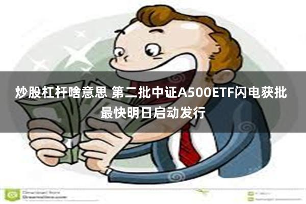 炒股杠杆啥意思 第二批中证A500ETF闪电获批 最快明日启动发行